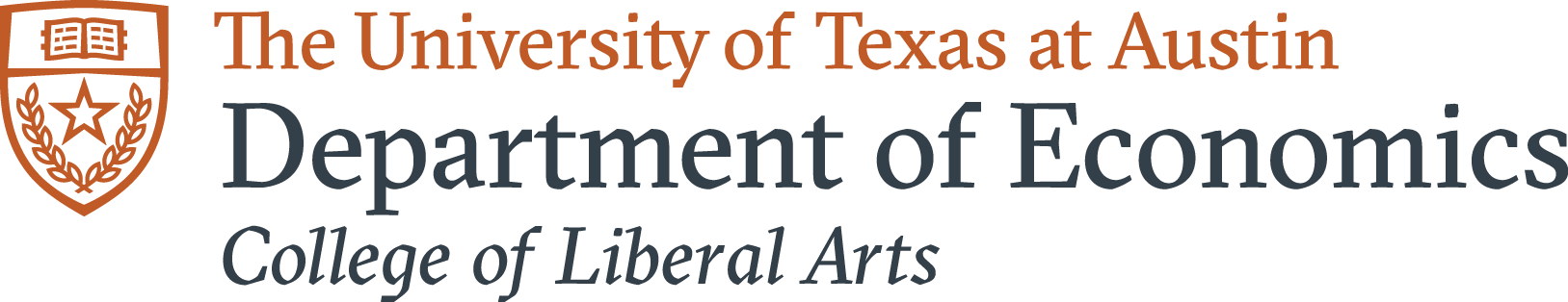University of Texas at Austin Department of Economics logo