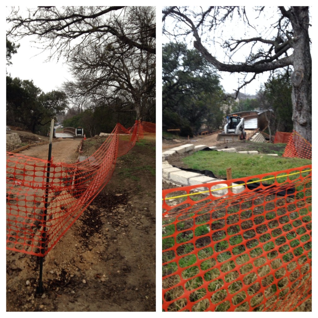 A bridge is currently under construction that will connect Heritage Hills to 