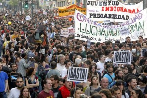 Los Indignados in Madrid, Spain (April 27, 2011)